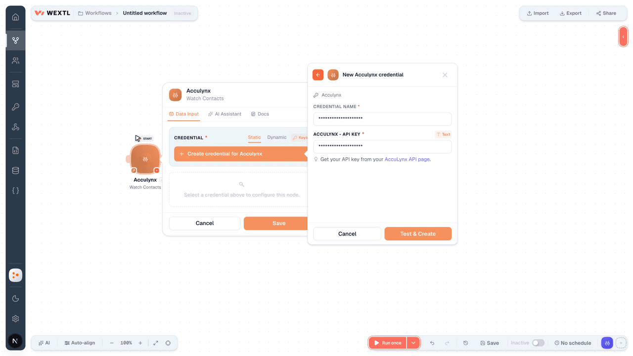 Connecting Acculynx to WEXTL®