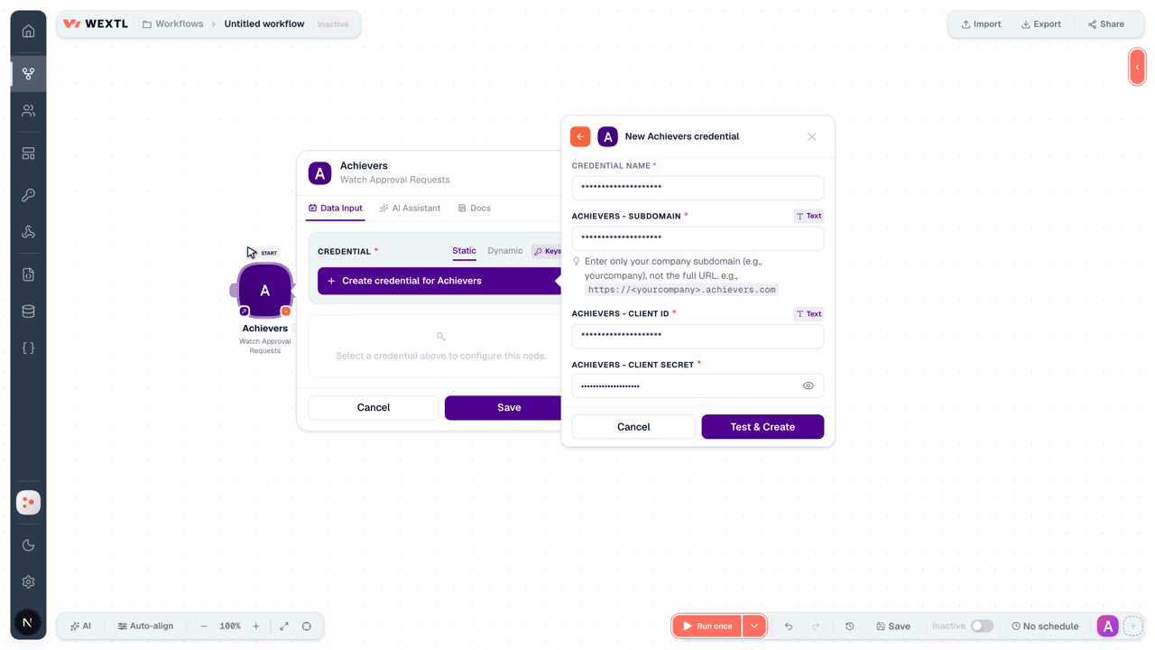 Connecting Achievers to WEXTL®