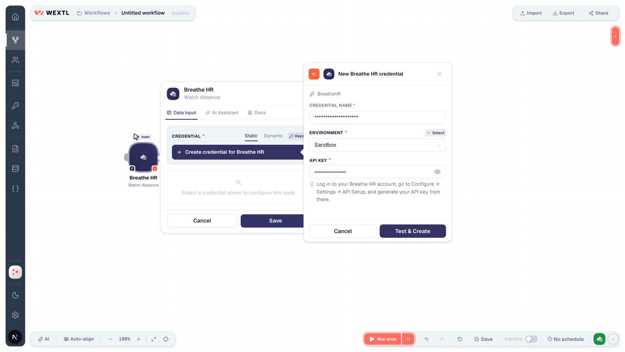 Connecting Breathe HR to WEXTL®