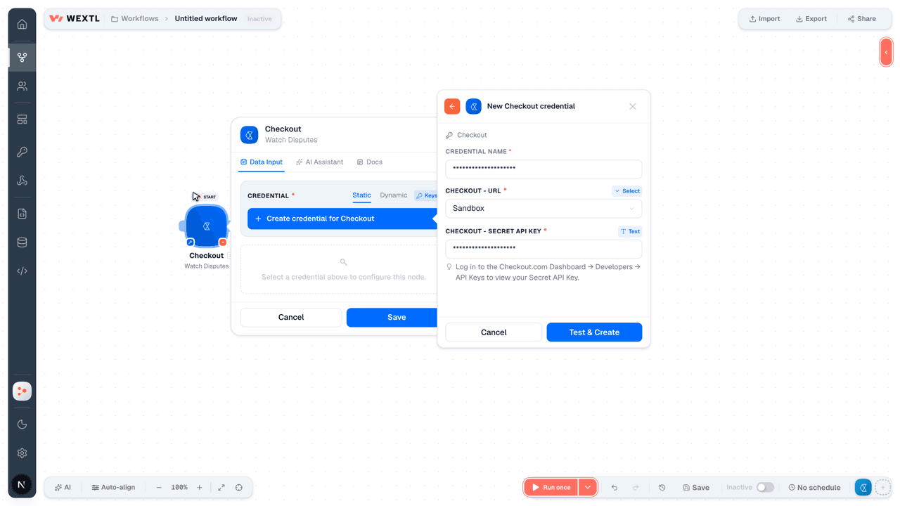 Connecting Checkout to WEXTL®