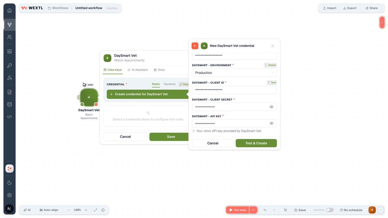 Connecting DaySmart Vet to WEXTL®