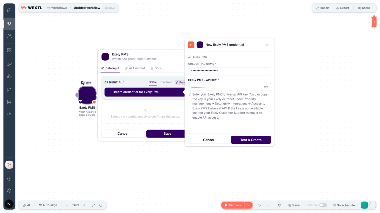 Connecting Exely PMS to WEXTL®