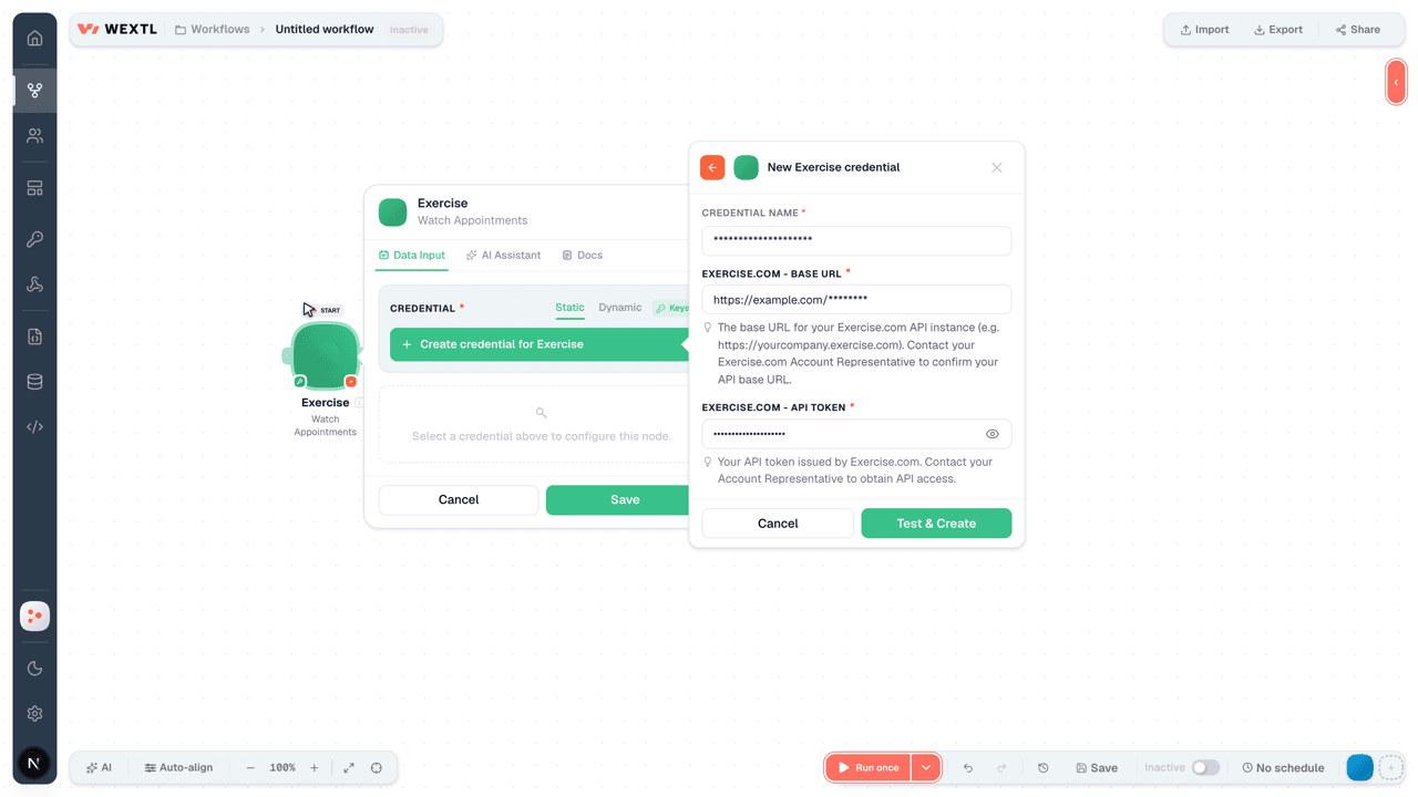 Connecting Exercise to WEXTL®