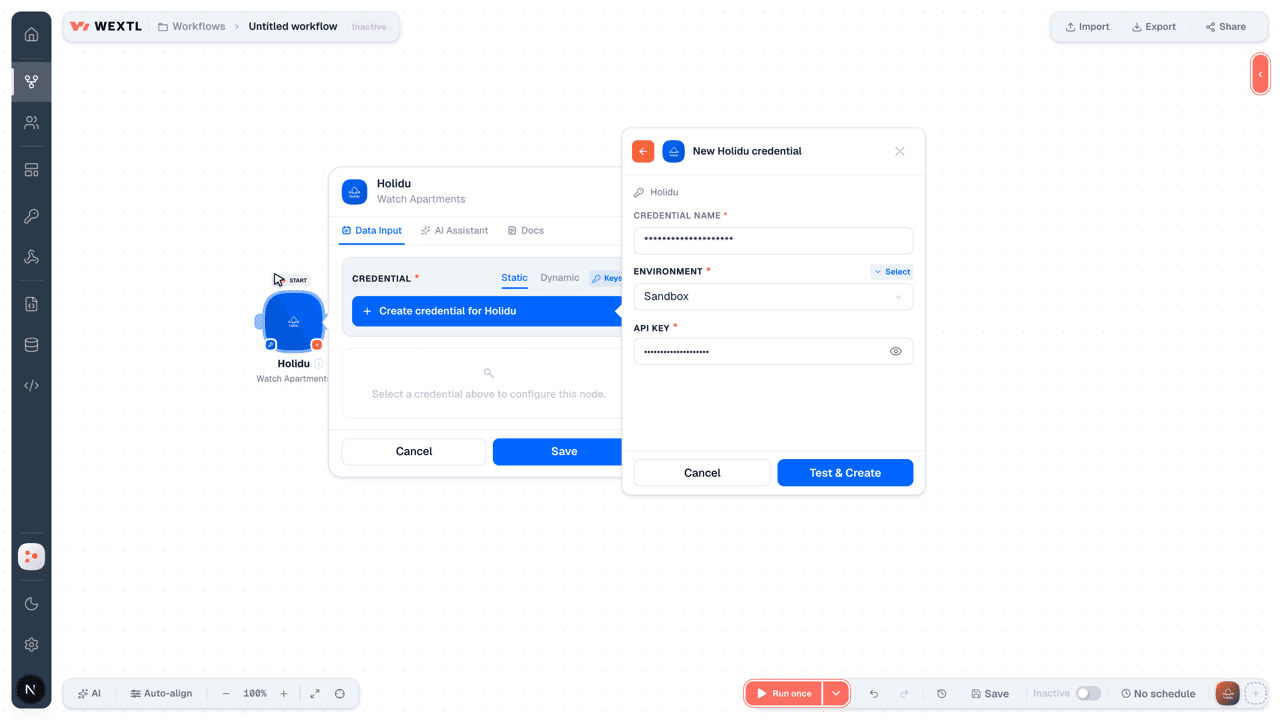 Connecting Holidu to WEXTL®