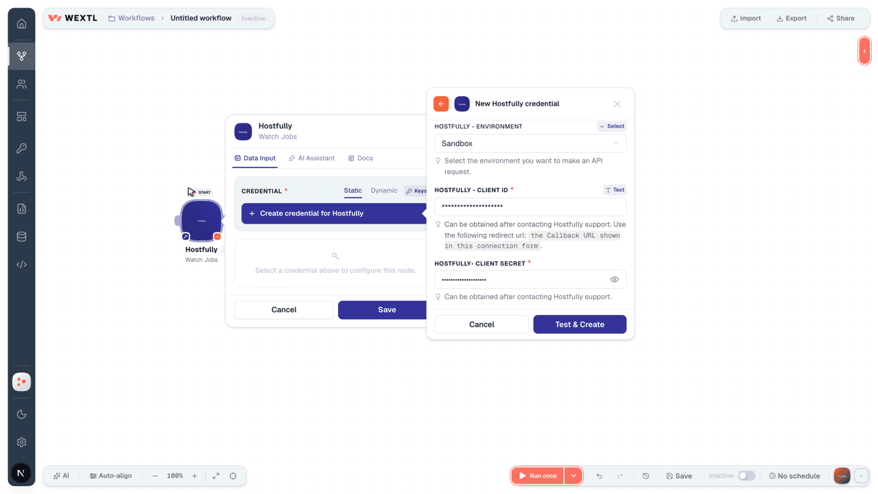 Connecting Hostfully to WEXTL®