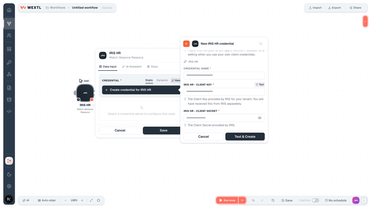Connecting IRIS HR to WEXTL®