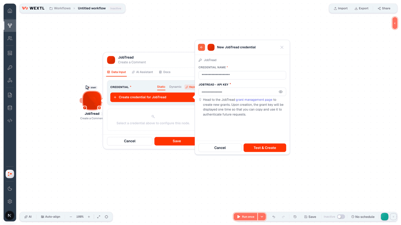 Connecting JobTread to WEXTL®
