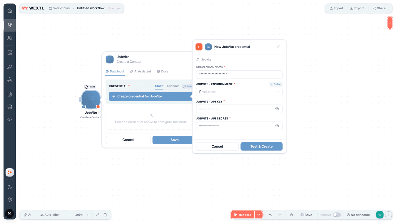 Connecting JobVite to WEXTL®