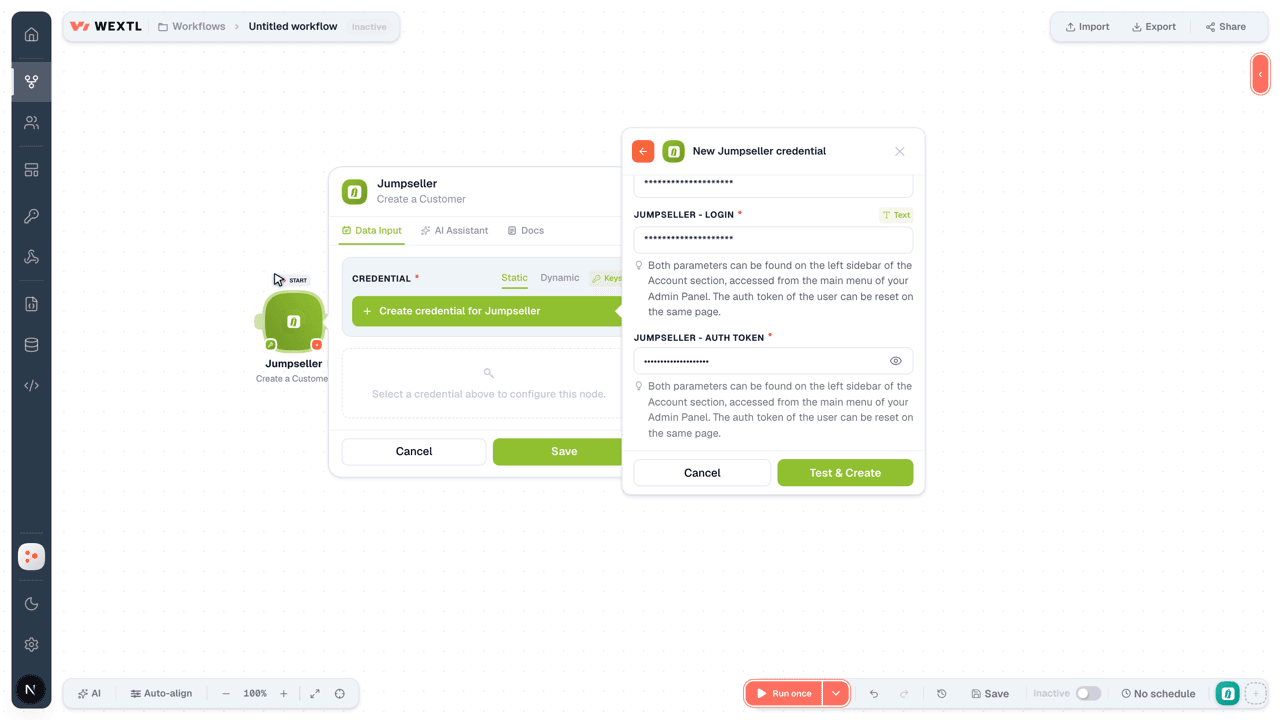 Connecting Jumpseller to WEXTL®