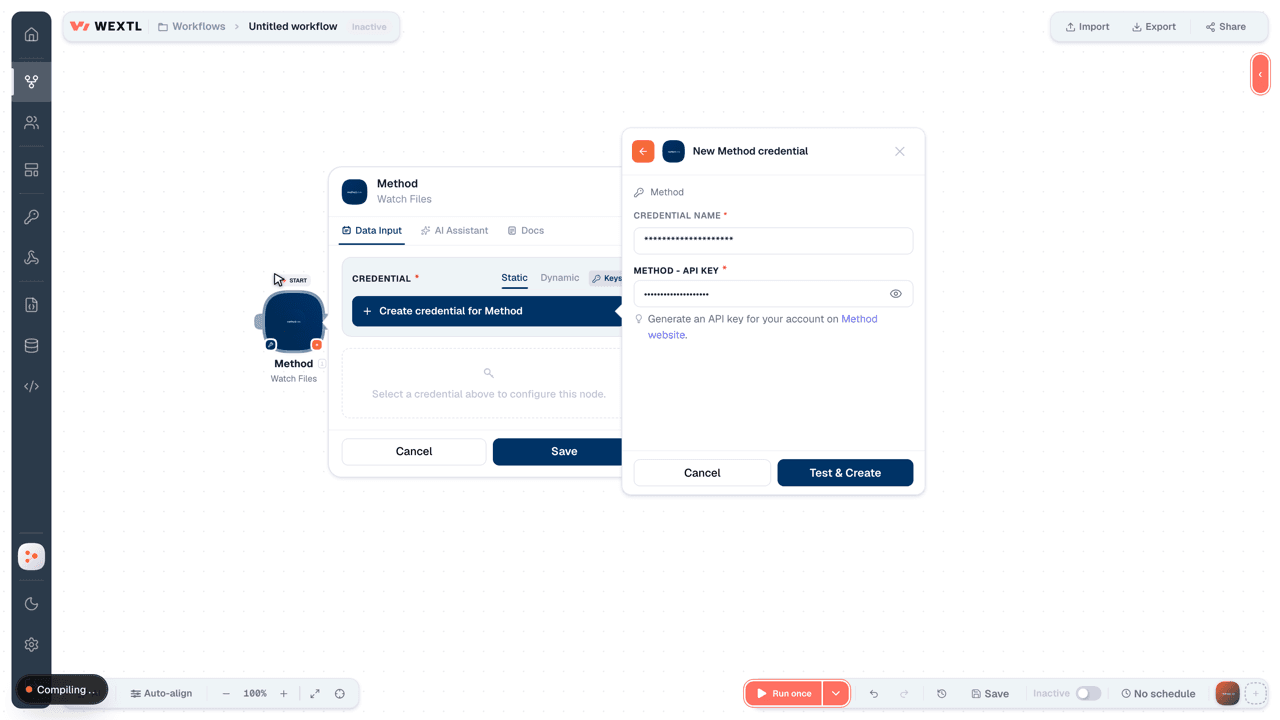 Connecting Method to WEXTL®