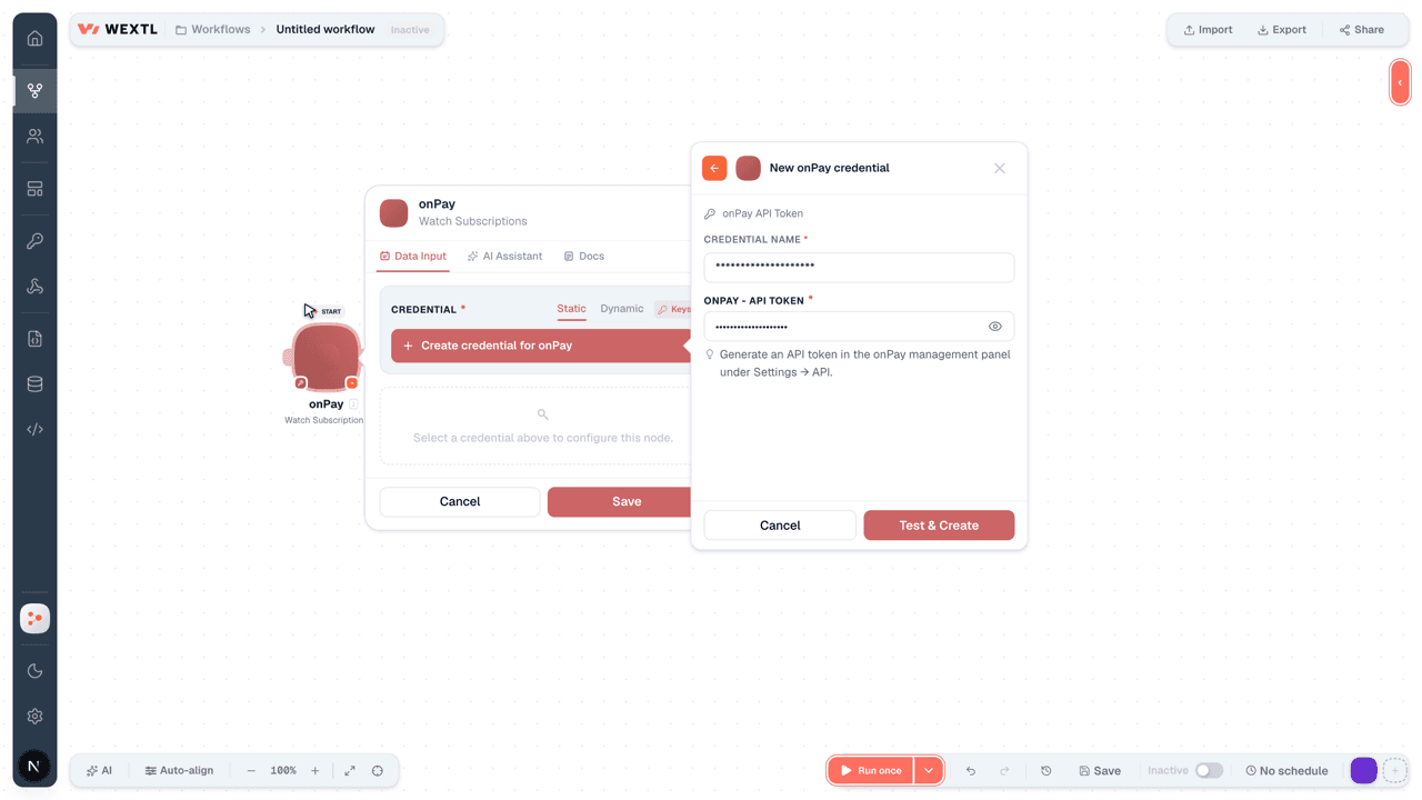 Connecting onPay to WEXTL®