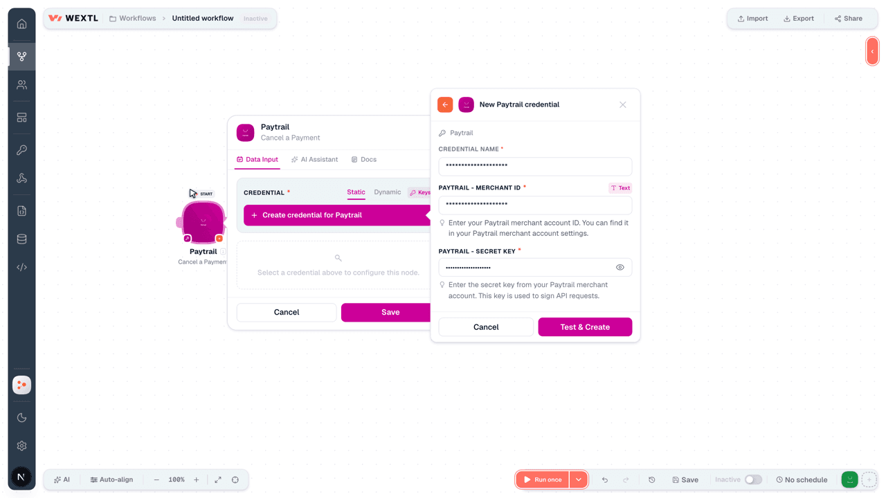 Connecting Paytrail to WEXTL®