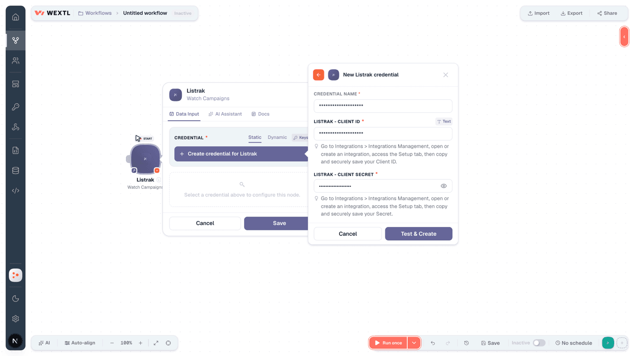 Video slide demonstrates how Listrak is connected in WEXTL builder.
