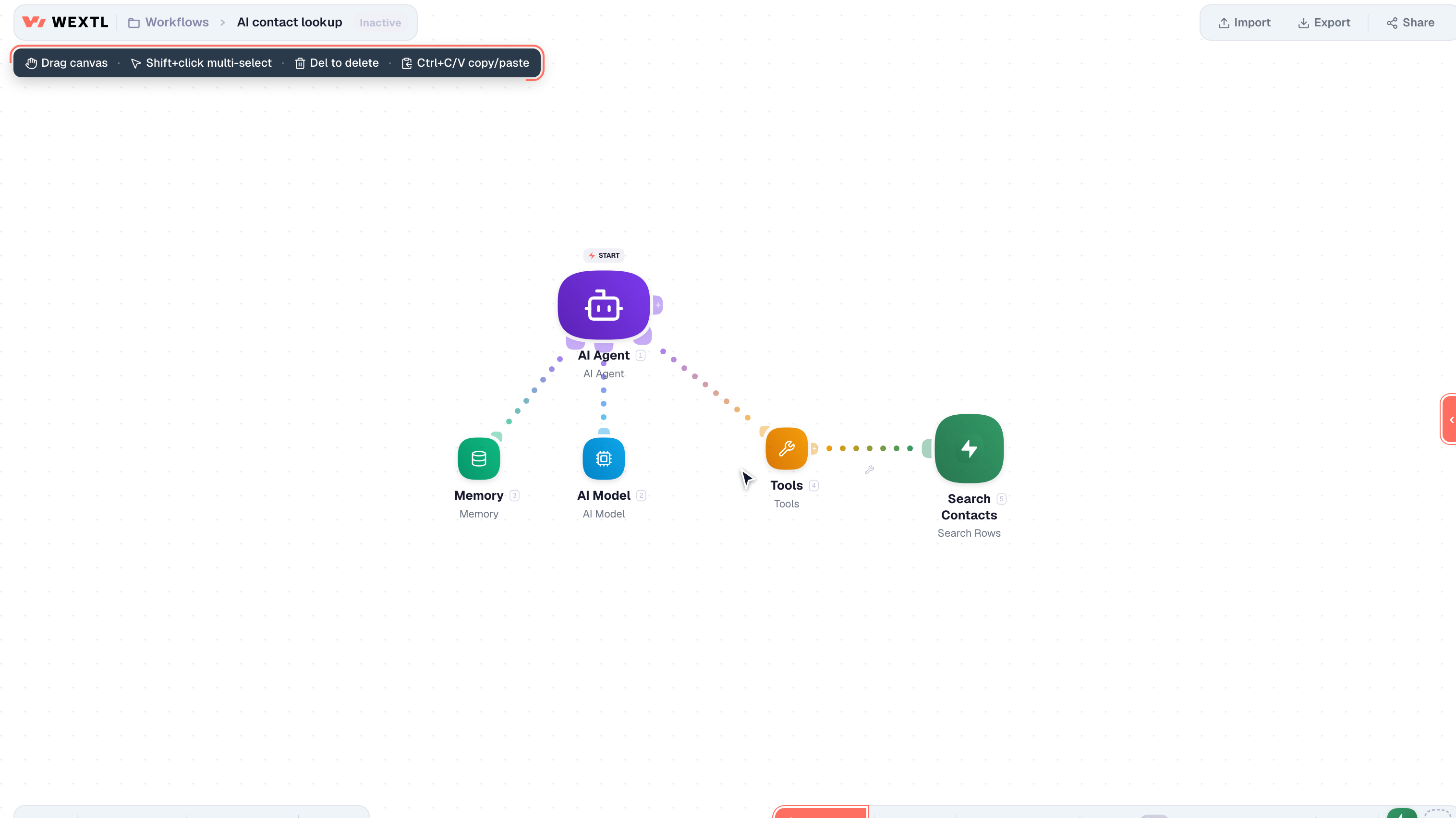 AI agent with policy filter before Gmail send or Slack review